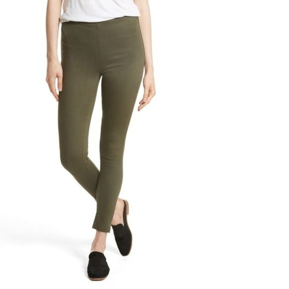 Free People Olive Skinny Jeans